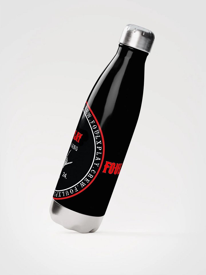 FoulxPlay Drummer Gang Stainless Steel Water Bottle product image (2)