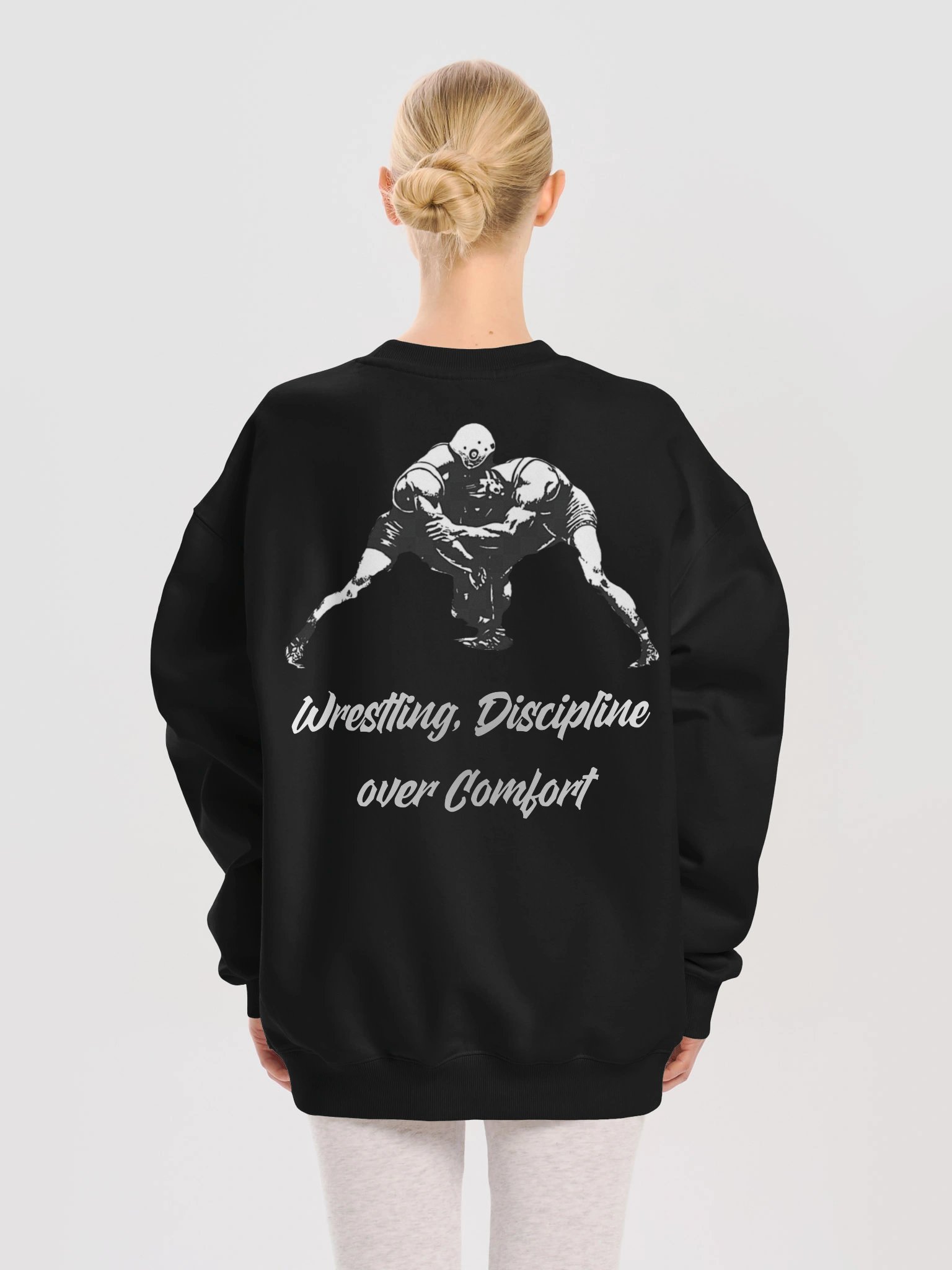 Discipline Over Comfort Wrestling Crewneck product image (6)
