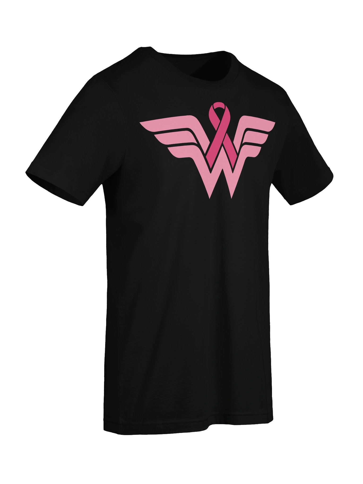 Pink Ribbon Wing Logo Tee product image (69)