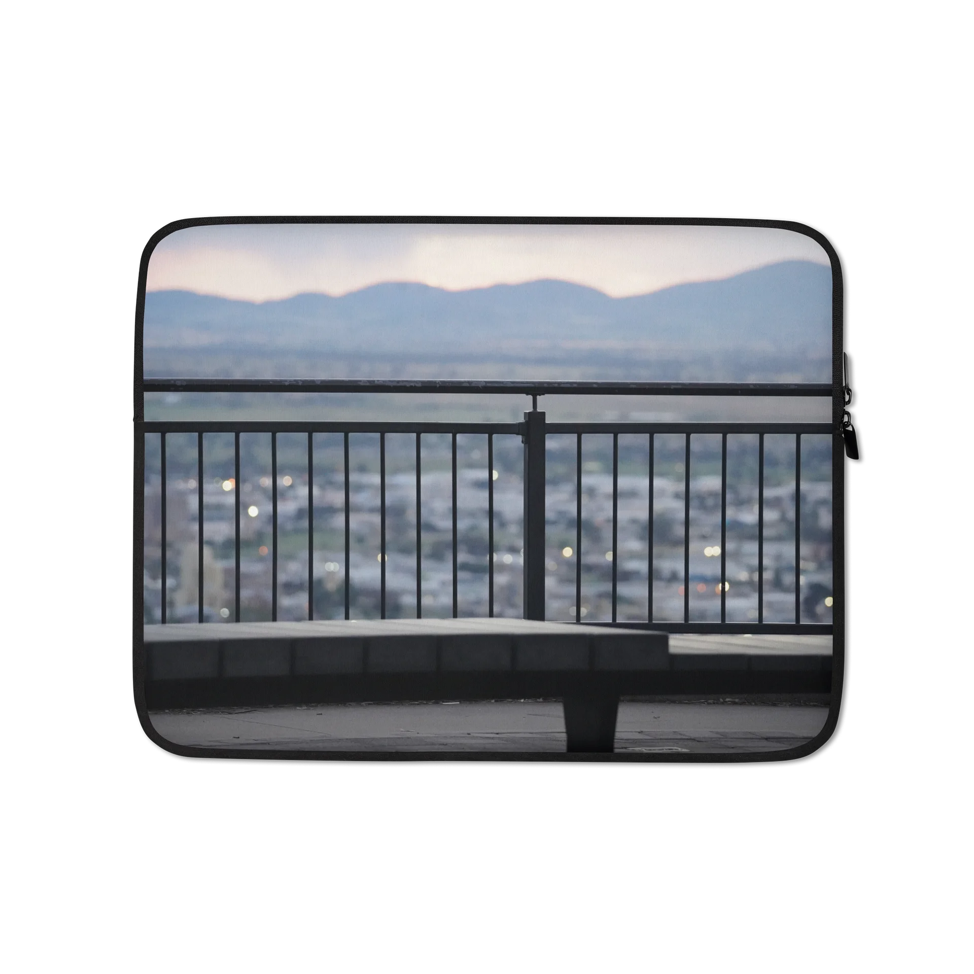 Dusk Cityscape Laptop Sleeve product image (1)