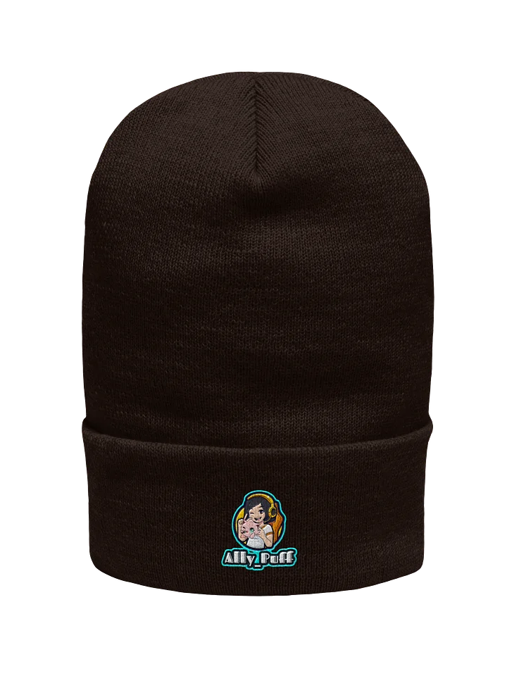 Ally_Puff Beanie- Embroidered product image (7)