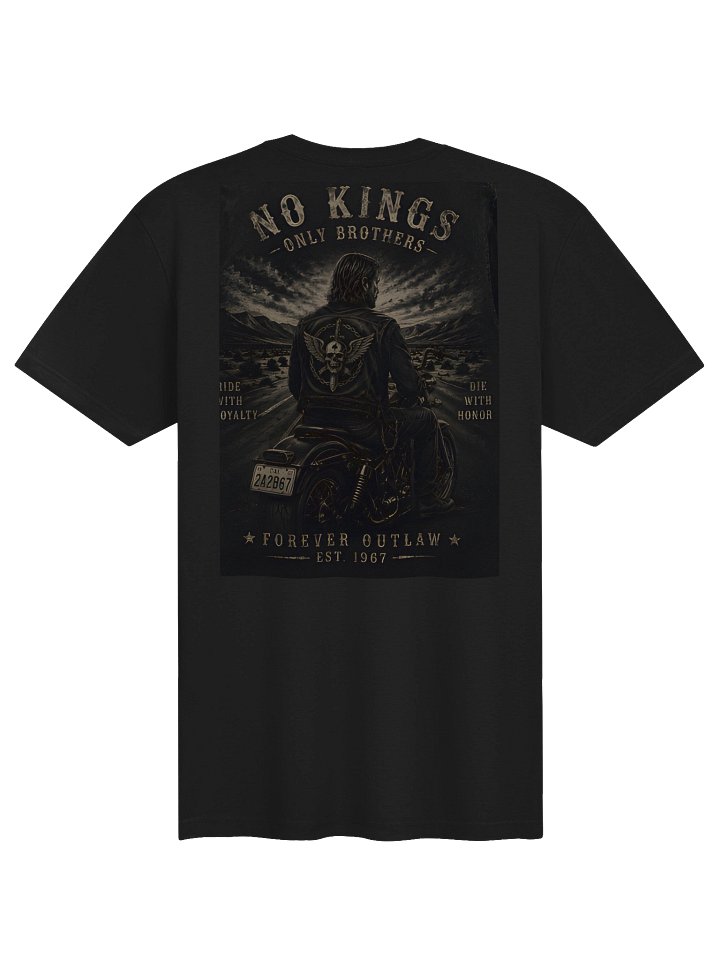Gold Spade Hooded Skull Tee product image (2)