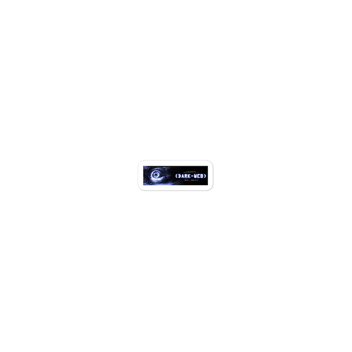 [DARK/WEB]: Banner Sticker product image (1)