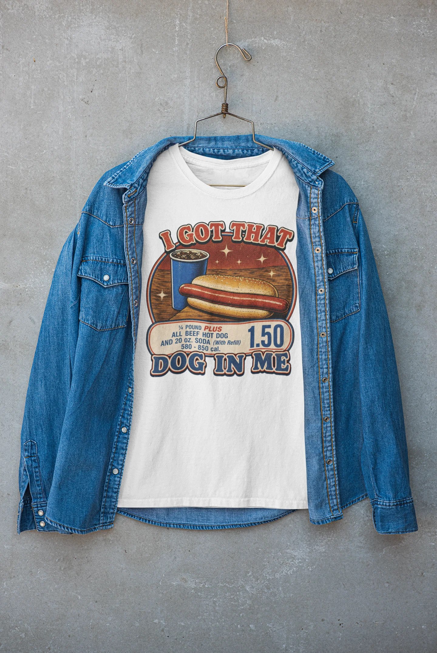 For people who consumed their fair share of $1.50 hot dogs and have zero regrets. 😄 product image (3)