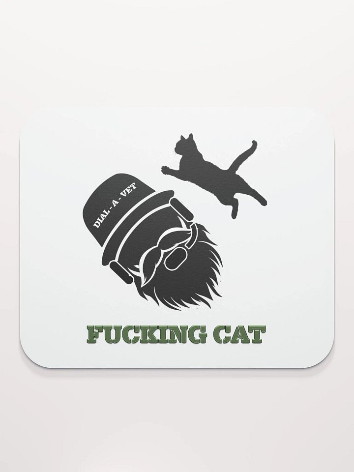 Dial - A - Vet - !Floof Mouse Pad product image (2)