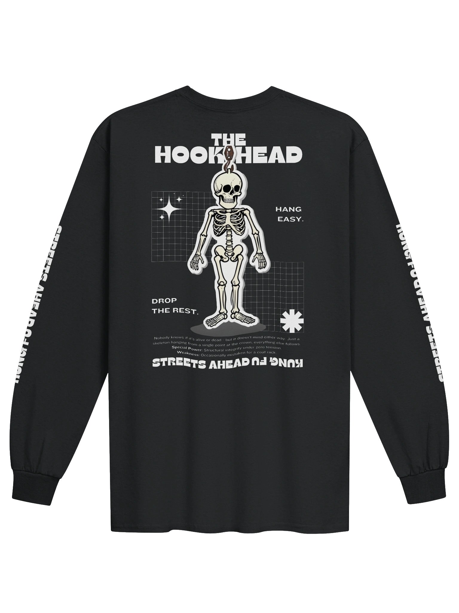 The Hook Head - Long Sleeve Shirt - Black product image (1)