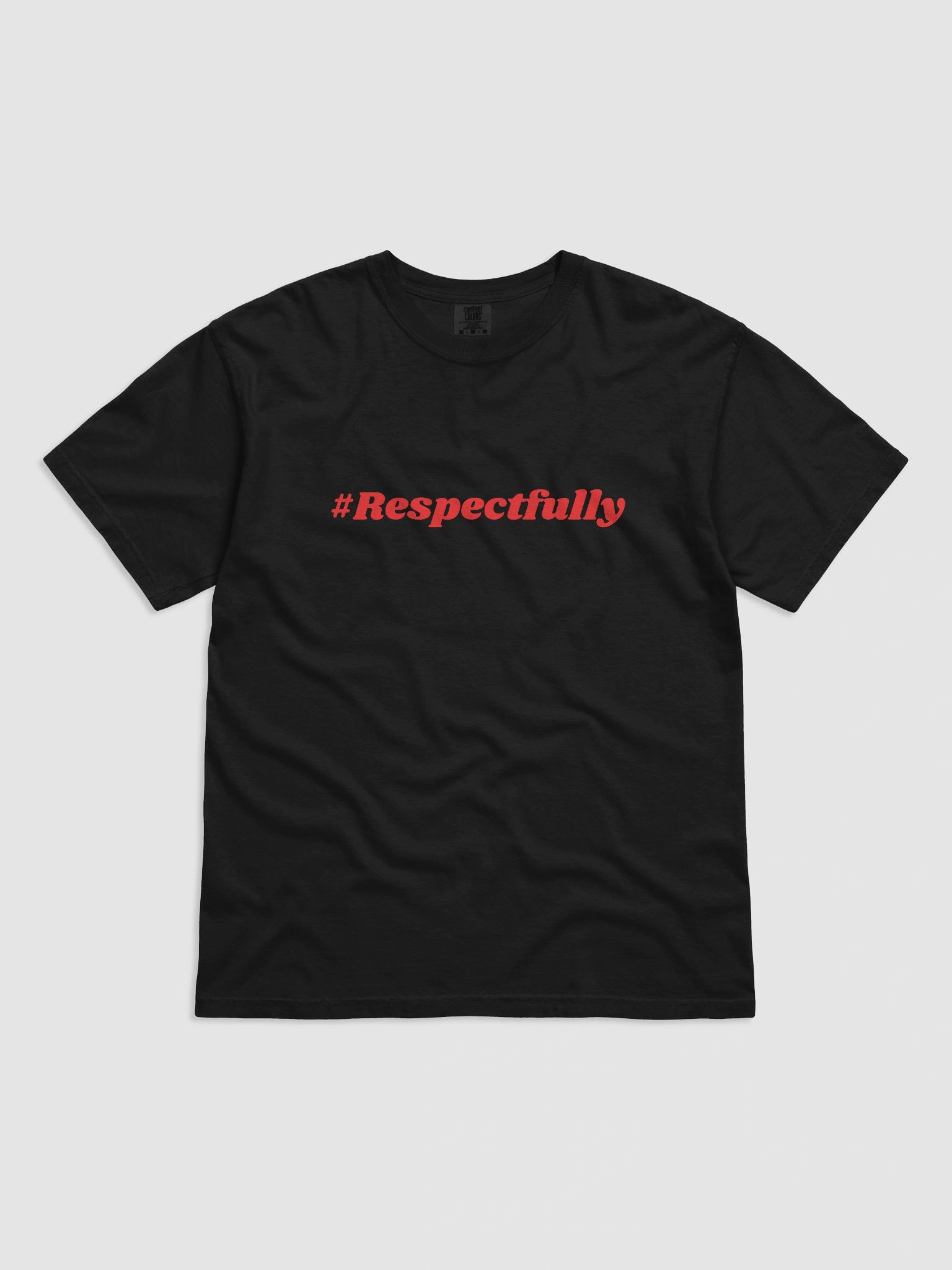 #Respectfully Shirt (Red) product image (11)