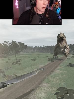 the most chaotic 1.5 mins in dayz 😭 #dayz #gaming #trex #dinodayz #hollyrex 