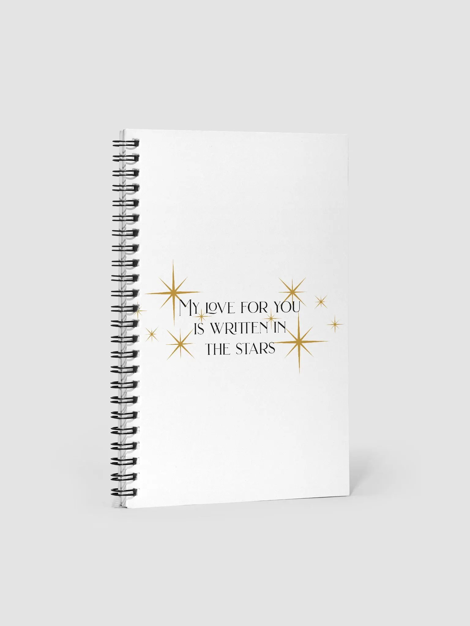 Written in the Stars Spiral Notebook product image (1)