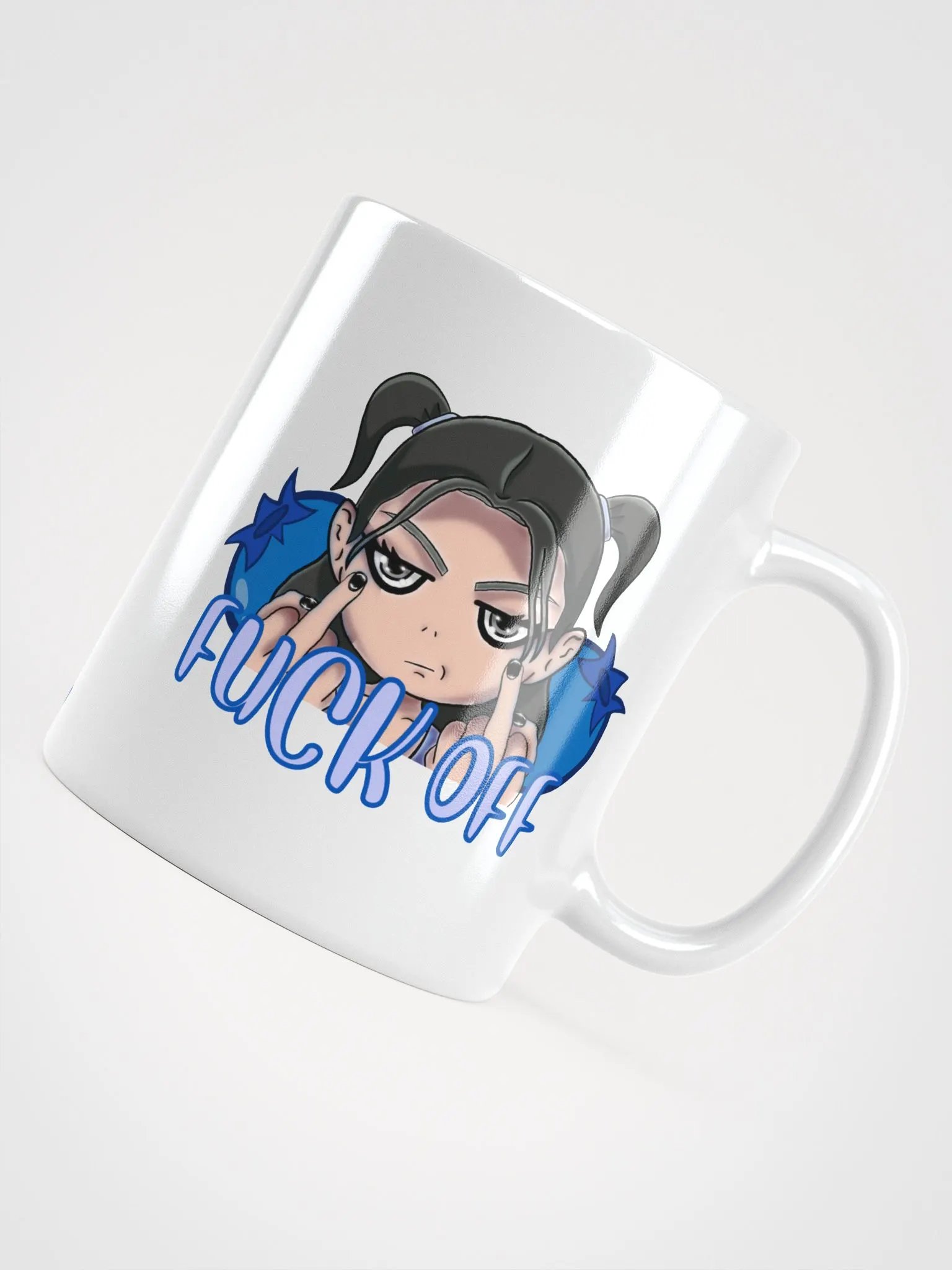 F Off Mug - WHITE product image (4)