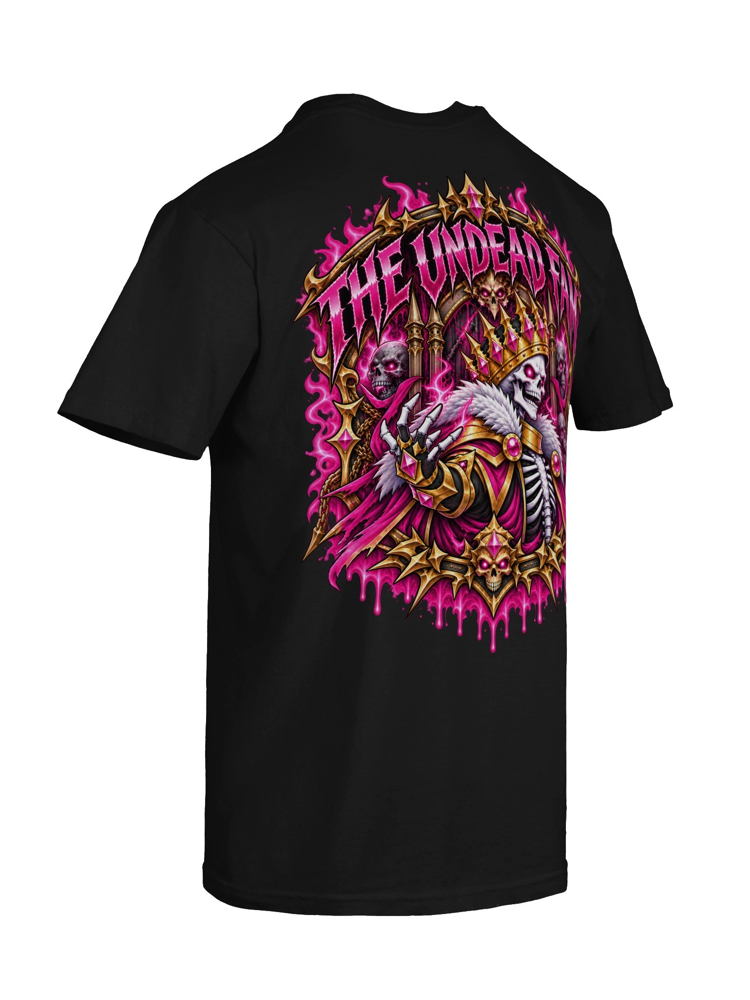 Undead and Unbothered Tee (Pink) product image (12)