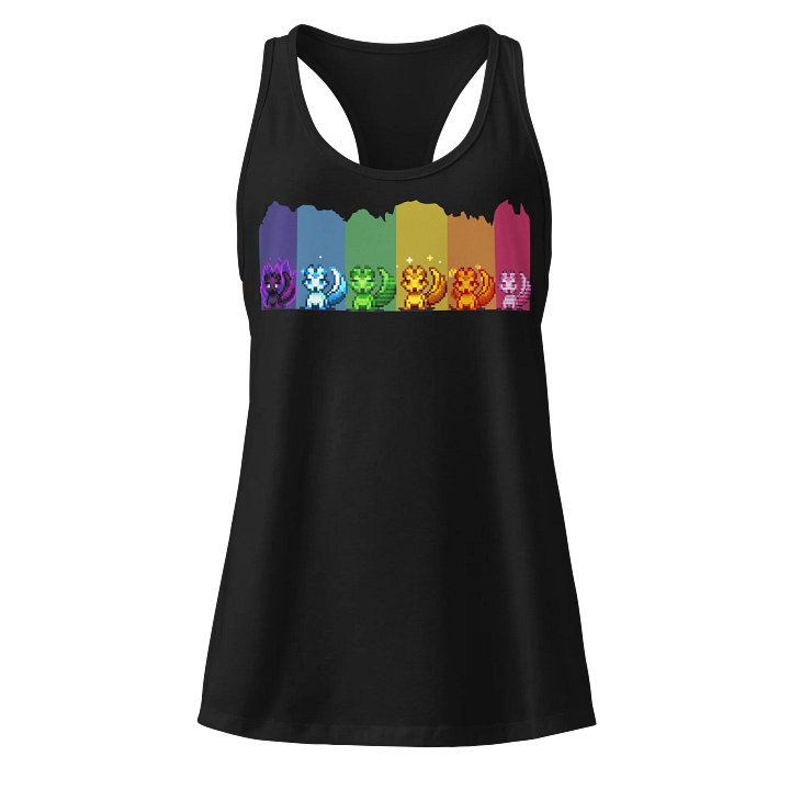 Prismatic Paws Women’s Racerback Tank product image (1)