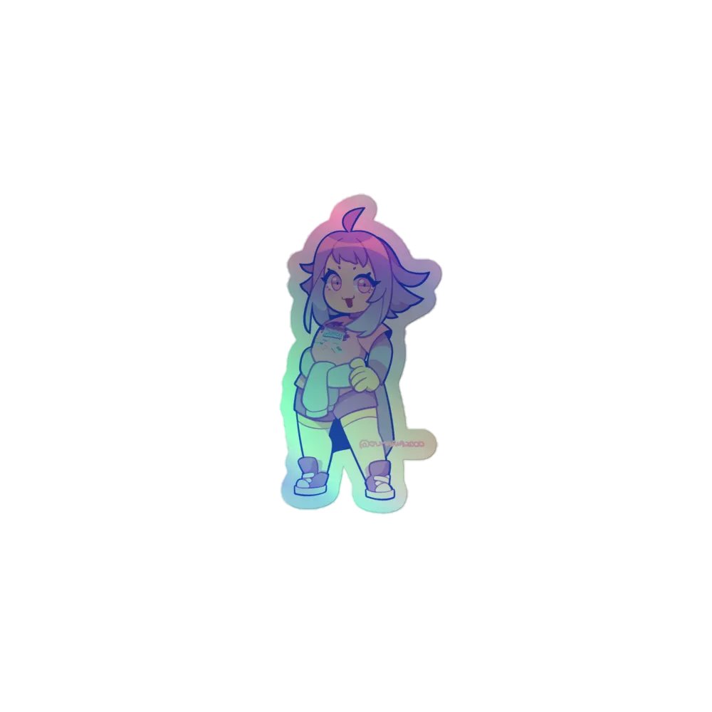 BTG-Chan Chibi Holographic Sticker product image (1)