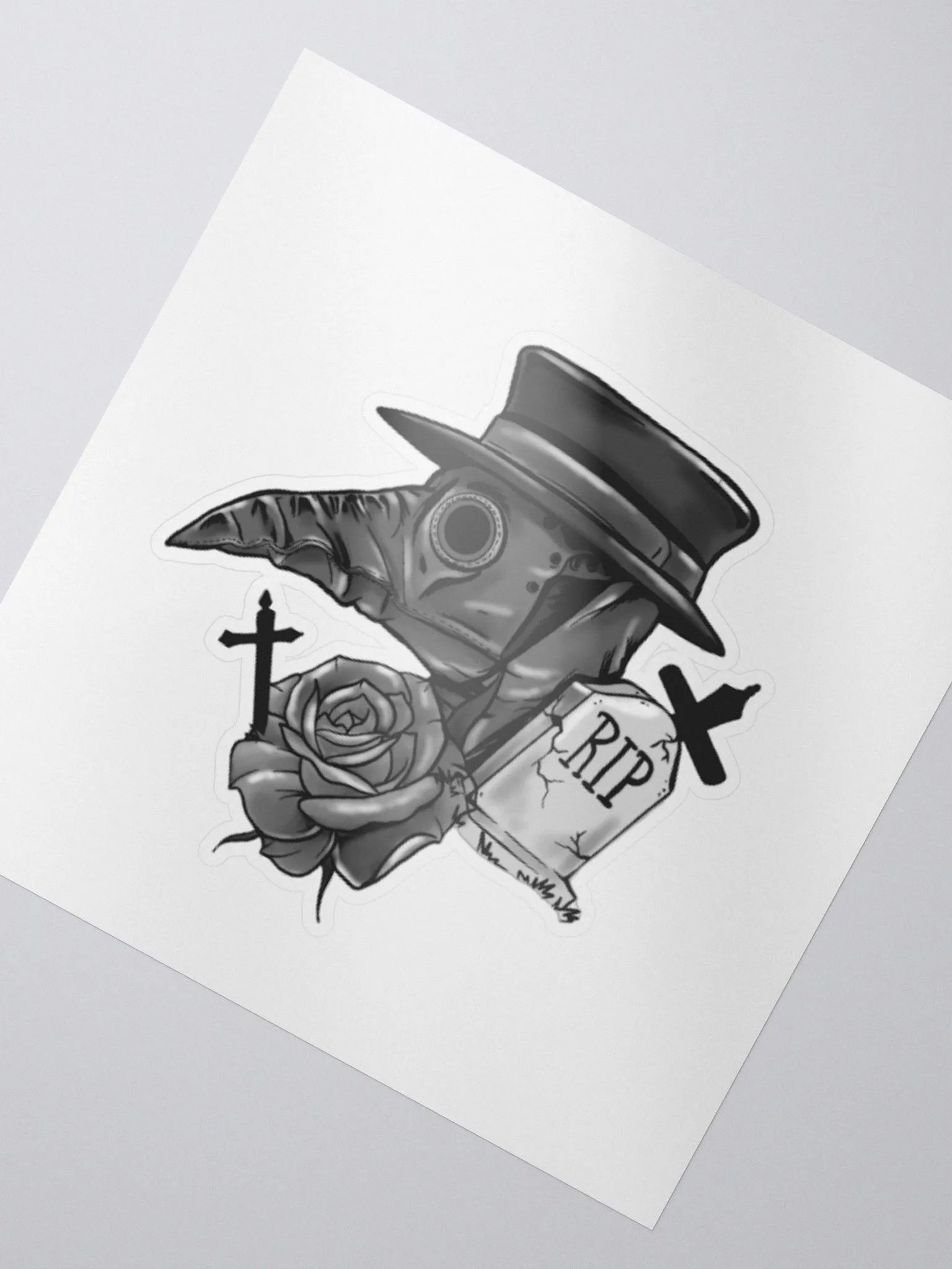 Plague Dr Sticker product image (2)