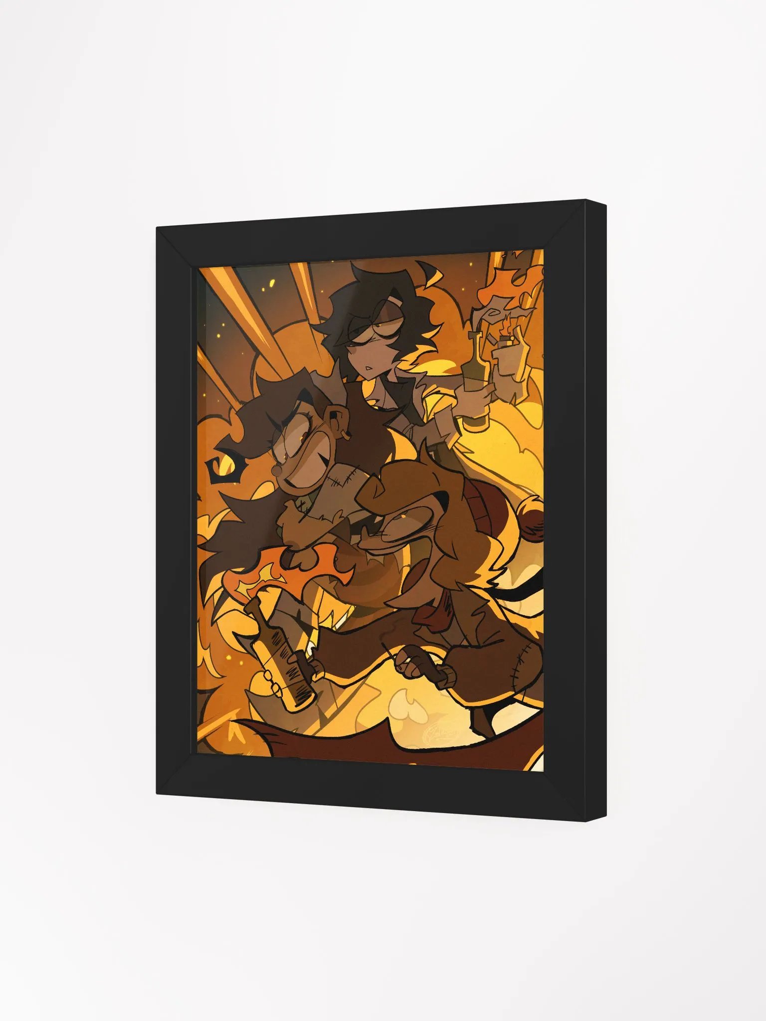 Ramshackle: Blowing Things Up Framed Print product image (14)