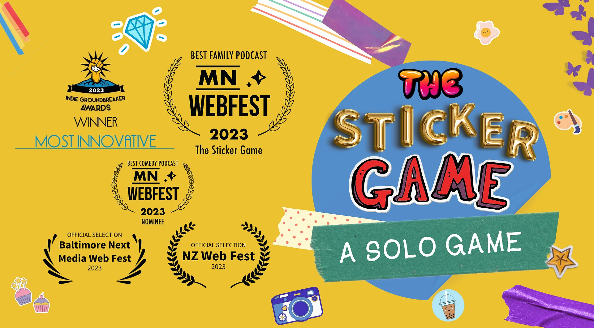 The Sticker Game: An Interactive Audio Drama Journaling Experience product image (3)
