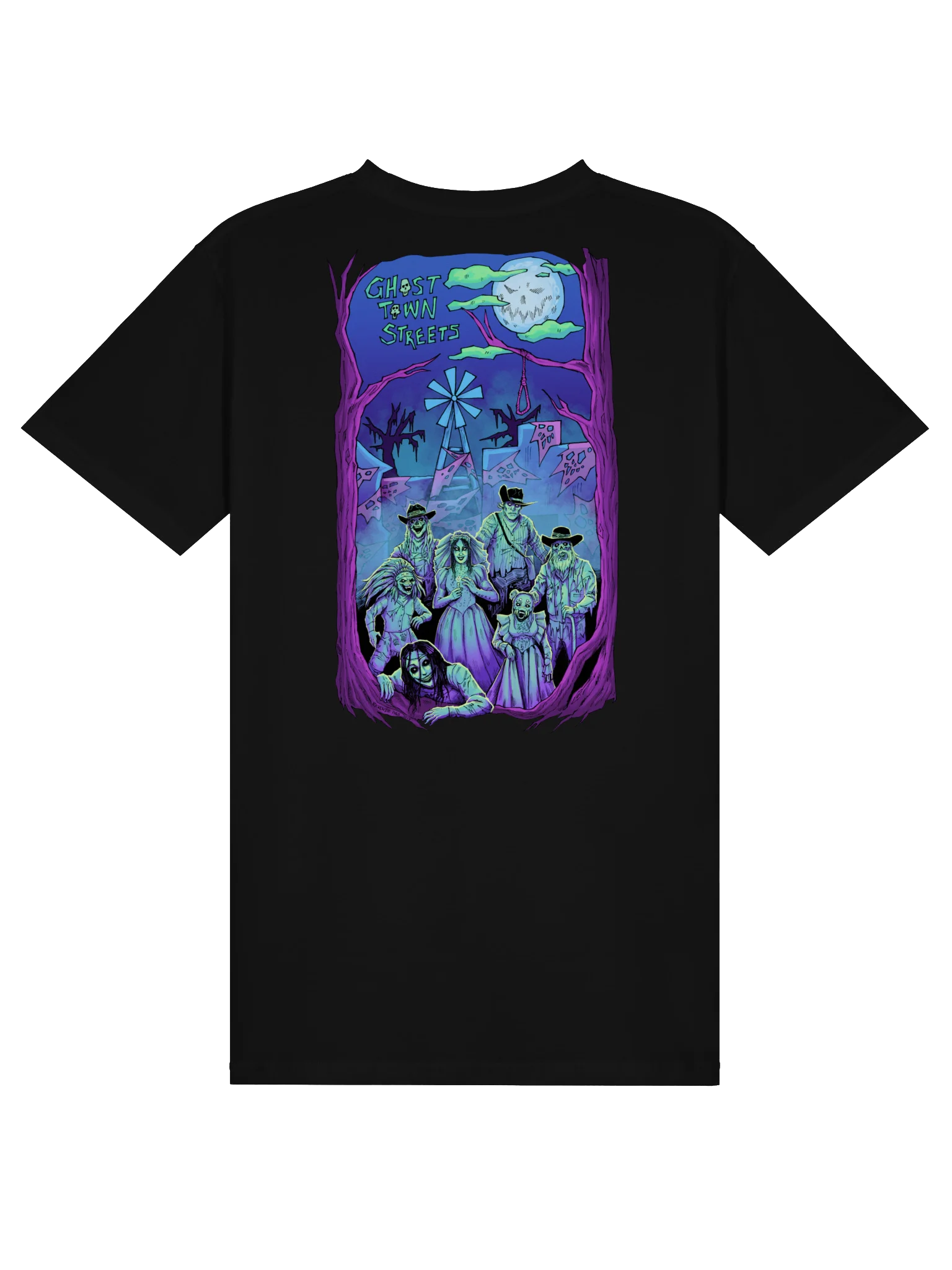 Ghost Town Back Print Tee product image (2)