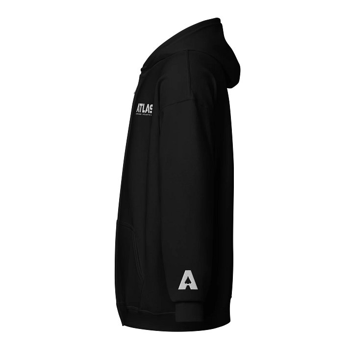 ATLAS Embroidered Zip Hoodie product image (2)