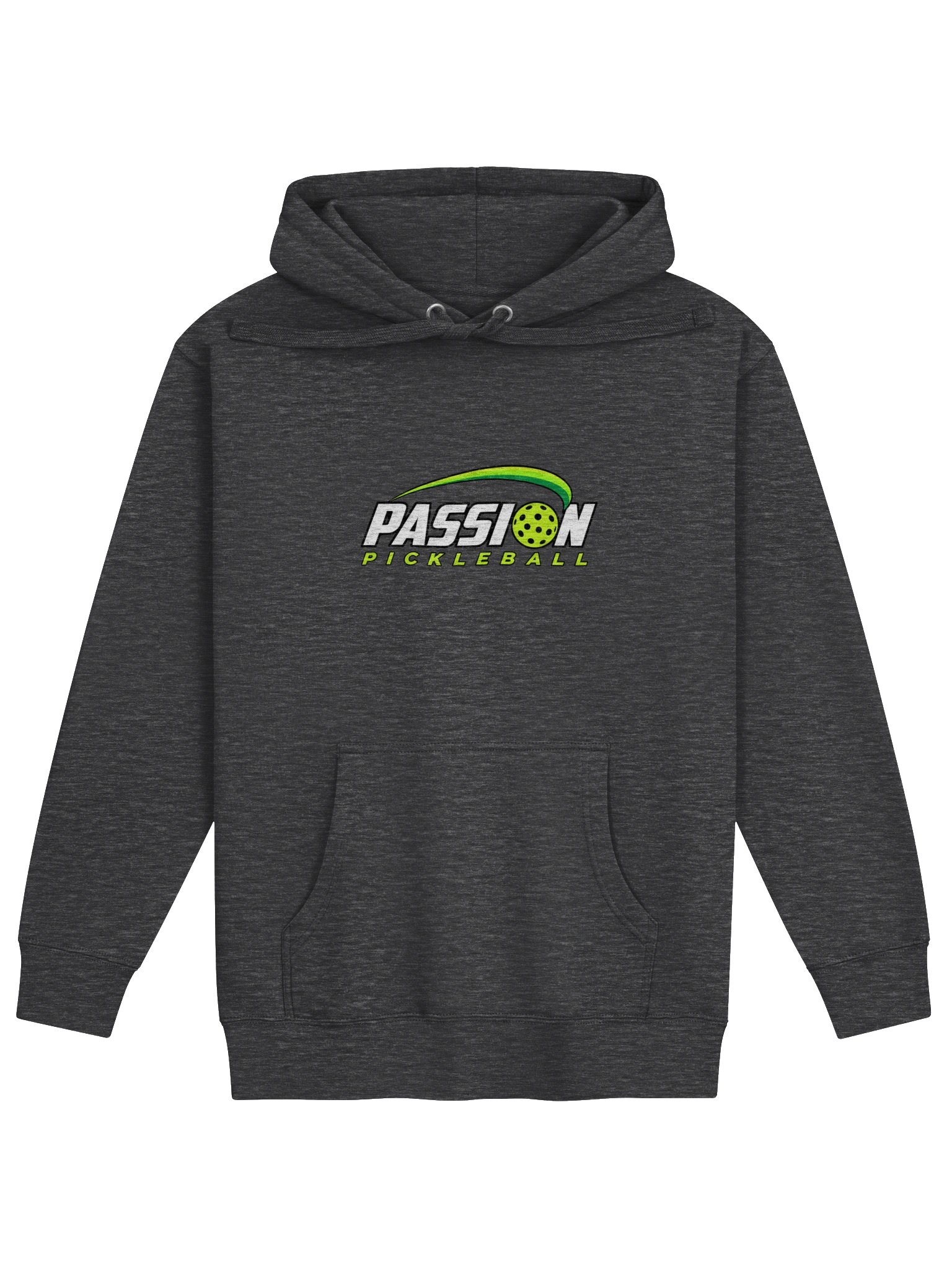 Passion Pickleball Cotton Heritage Hoodie — Front Logo Only product image (3)