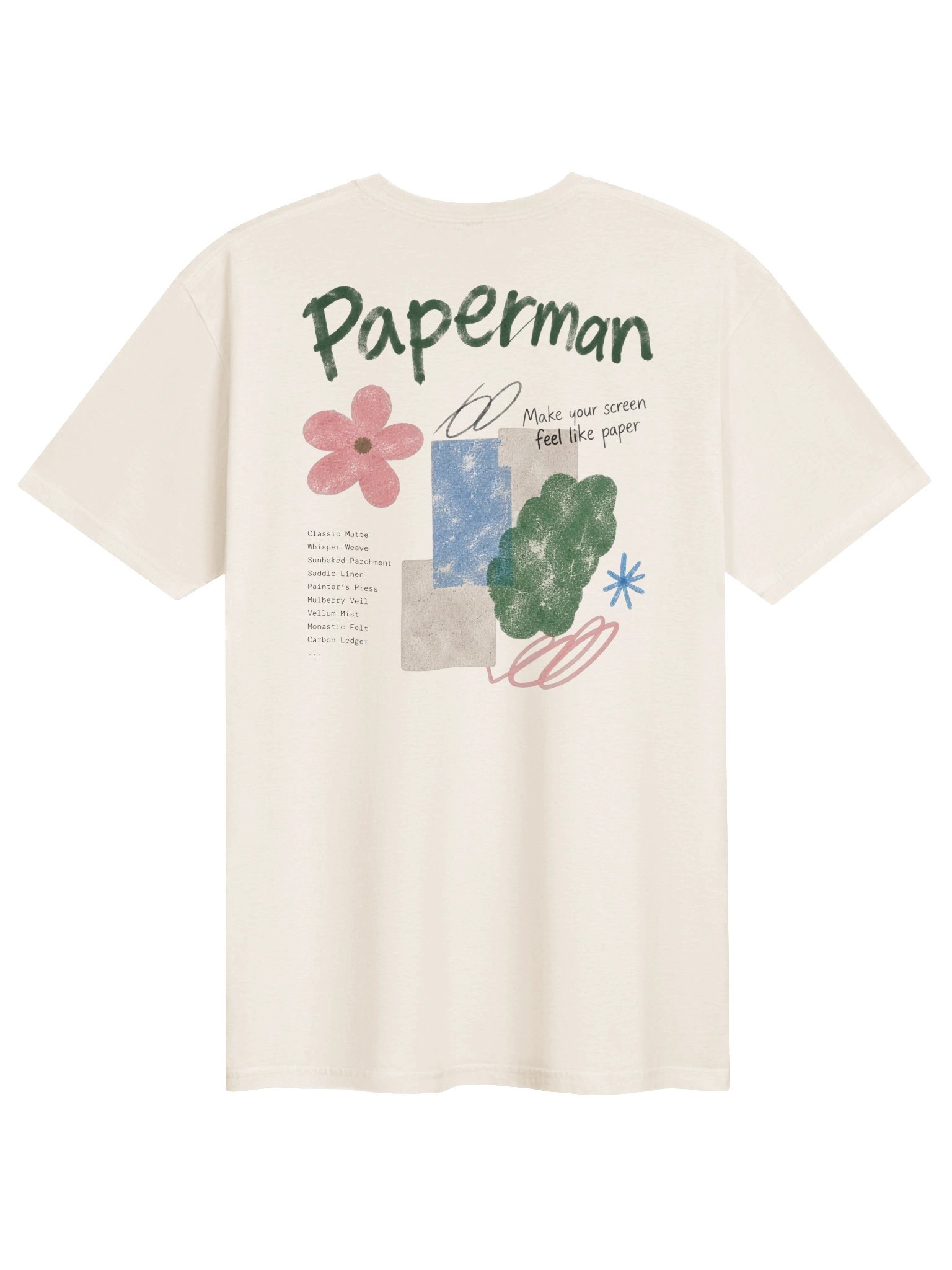 Embroidered Paperman Tee product image (2)