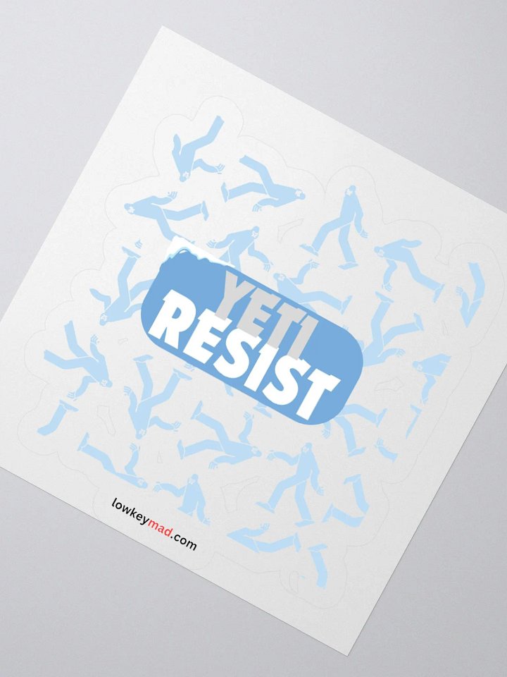 Yeti March to Resist Sticker product image (4)