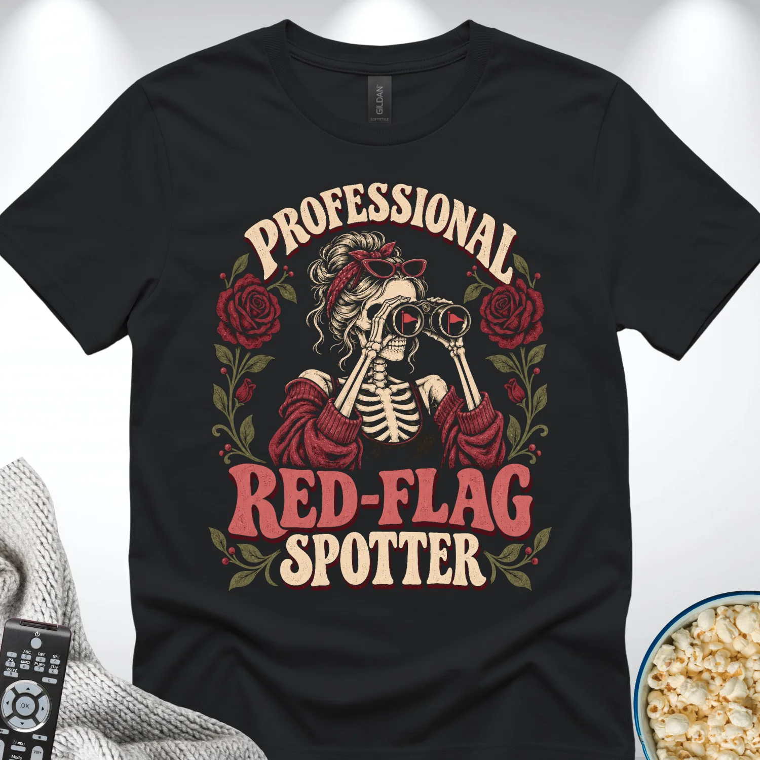 Professional Red Flag Spotter True Crime T-shirt product image (2)