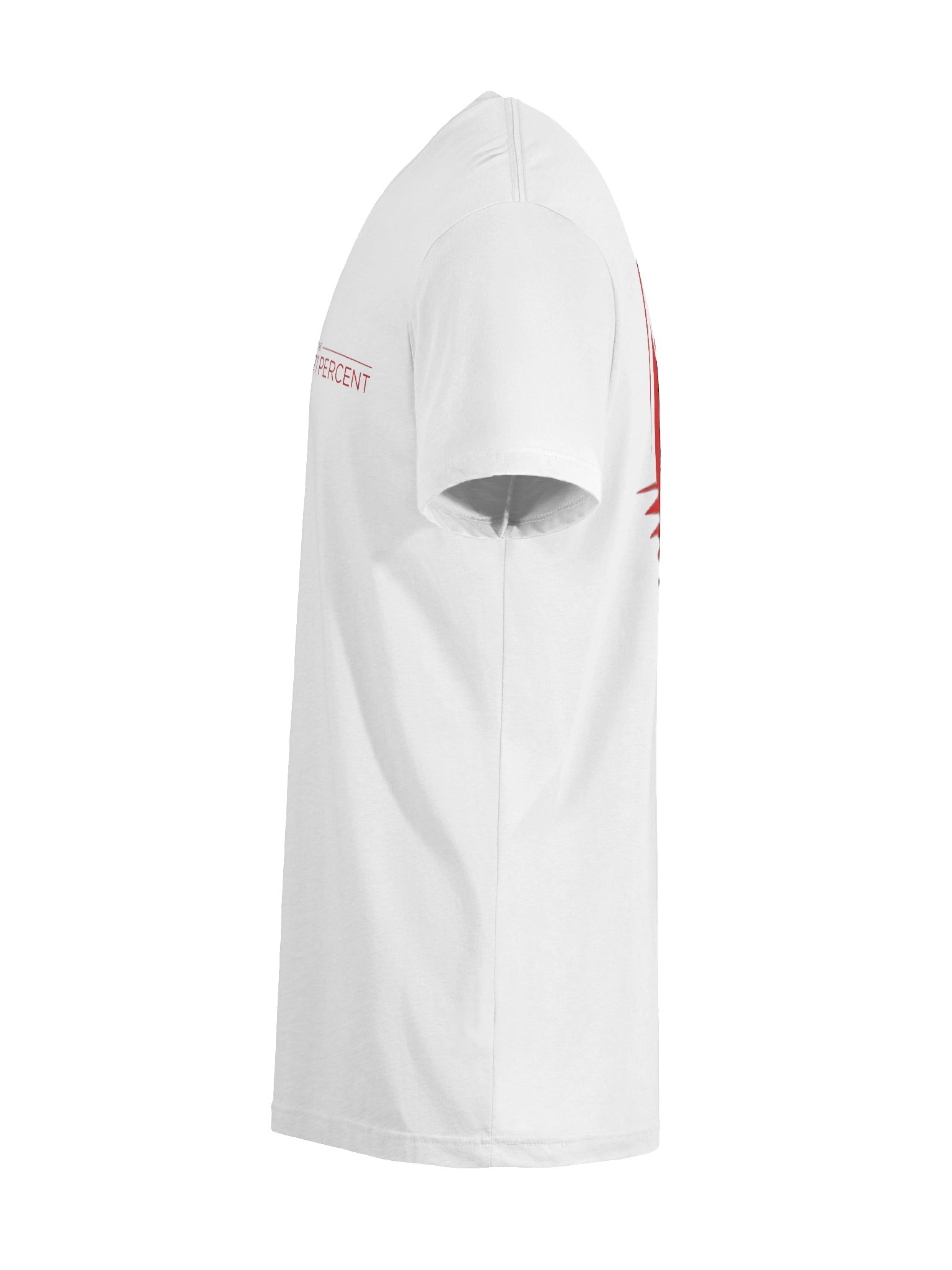 The 71 Percent Tee White/Red product image (9)