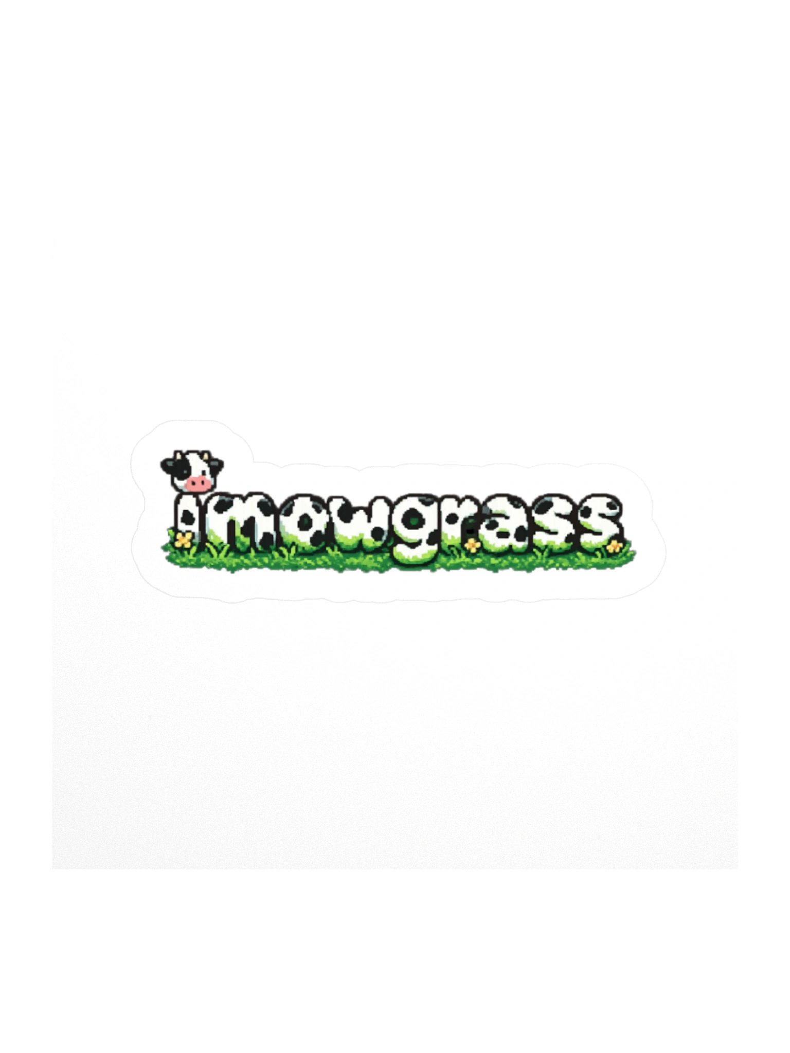 IMowGrass Cutout sticker product image (3)