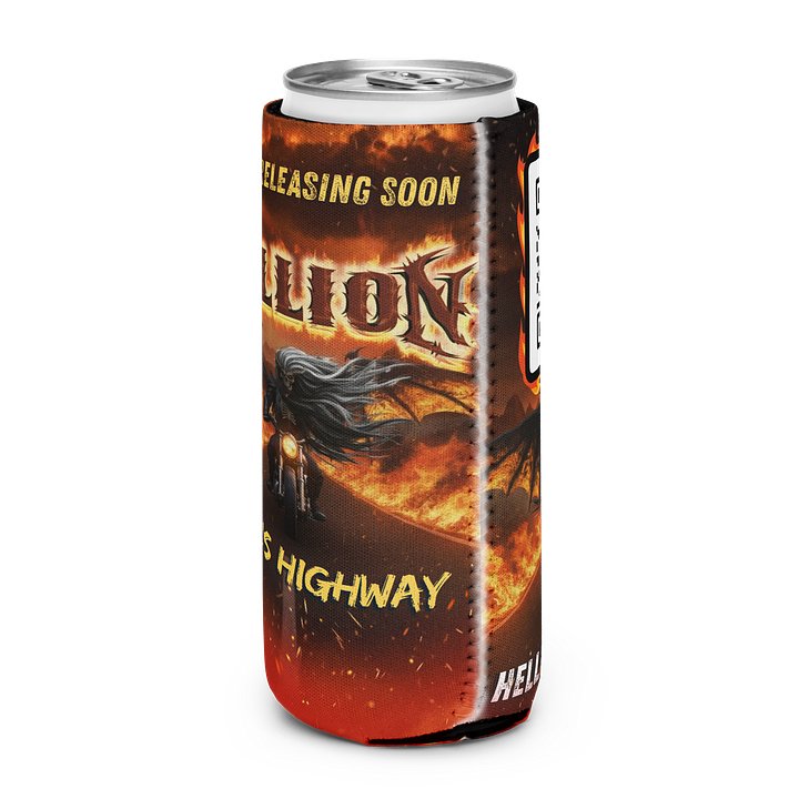 Hell's Highway Slim Can Cooler product image (2)