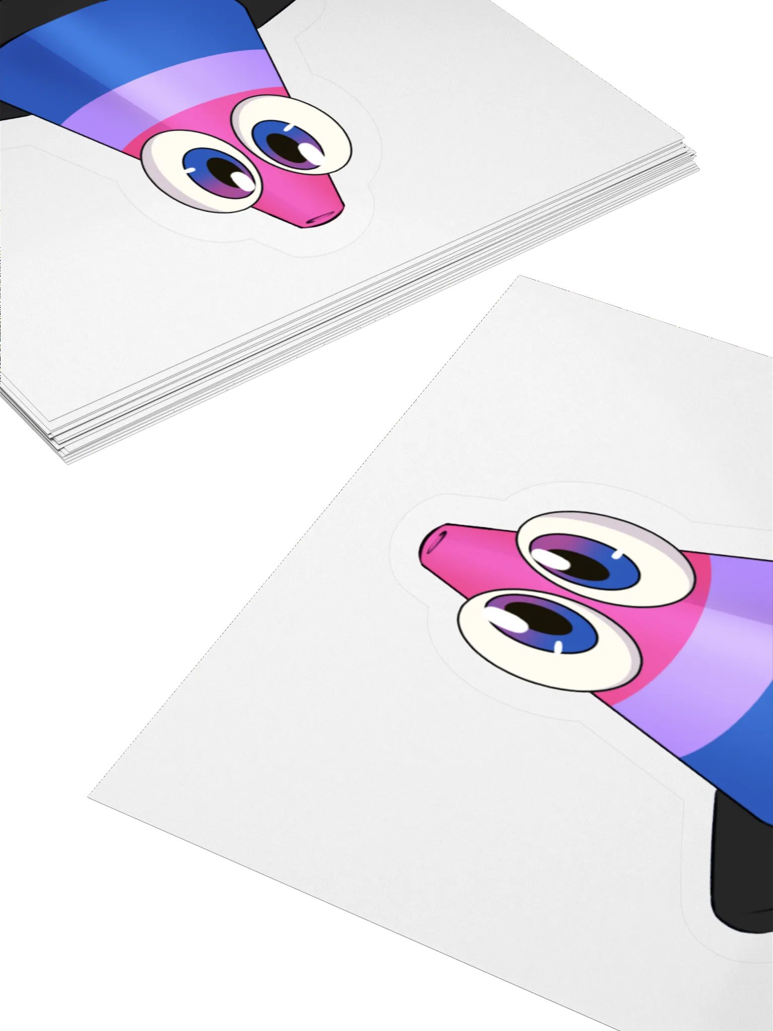 Pride Cone Sticker - Bi product image (12)
