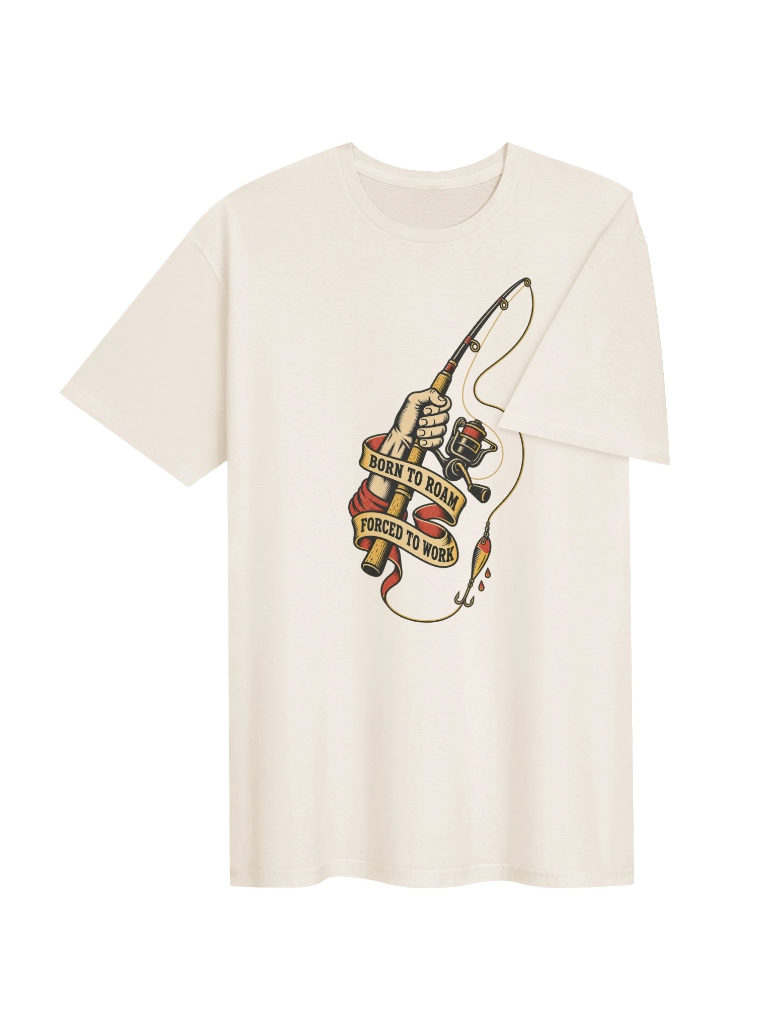 Born to Roam / Forced to Work T-Shirt product image (4)