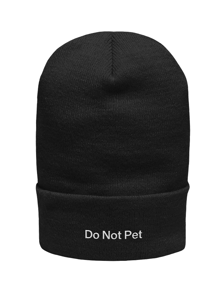 Do Not Pet Beanie product image (1)