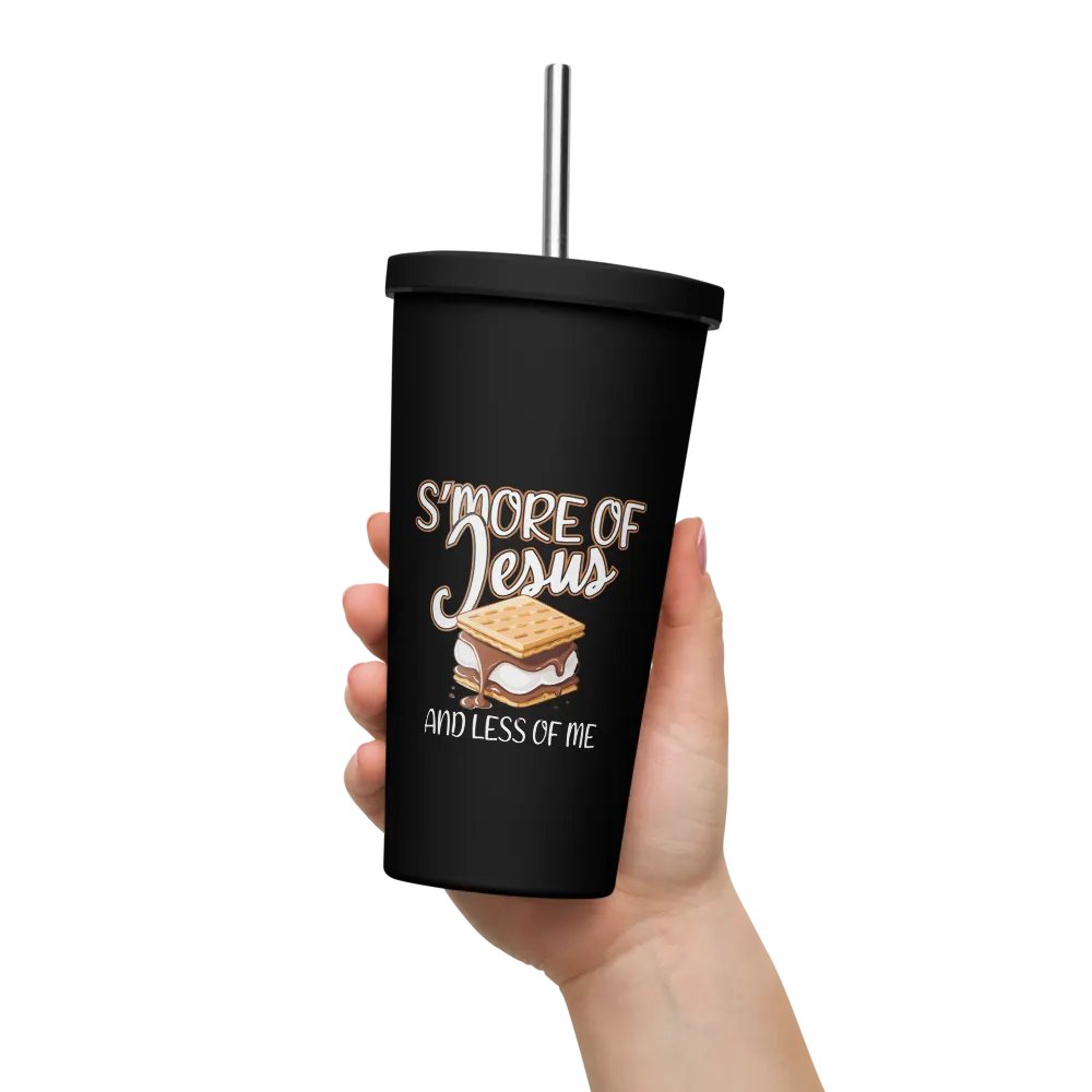 S'more of Jesus and Less of Me Insulated Tumbler product image (52)
