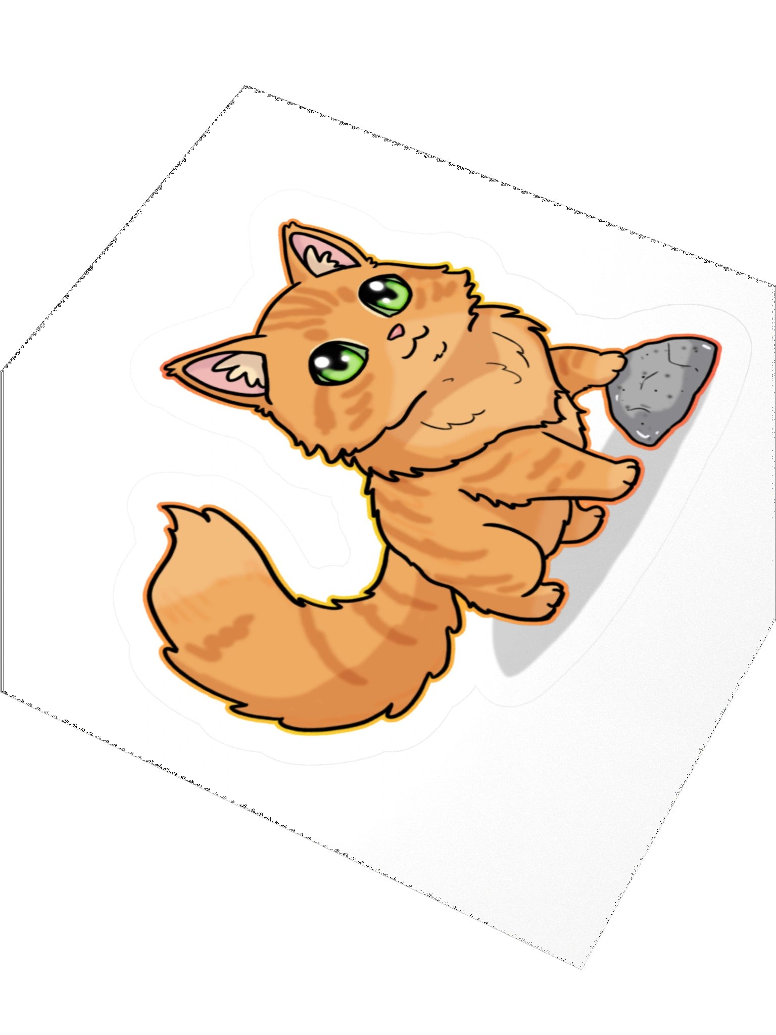 Fluffy Cat Sticker product image (3)