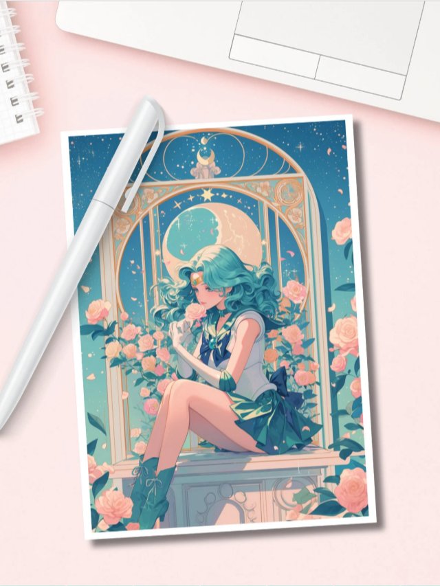 Sailor Neptun Print - Roses and Night Sky product image (2)