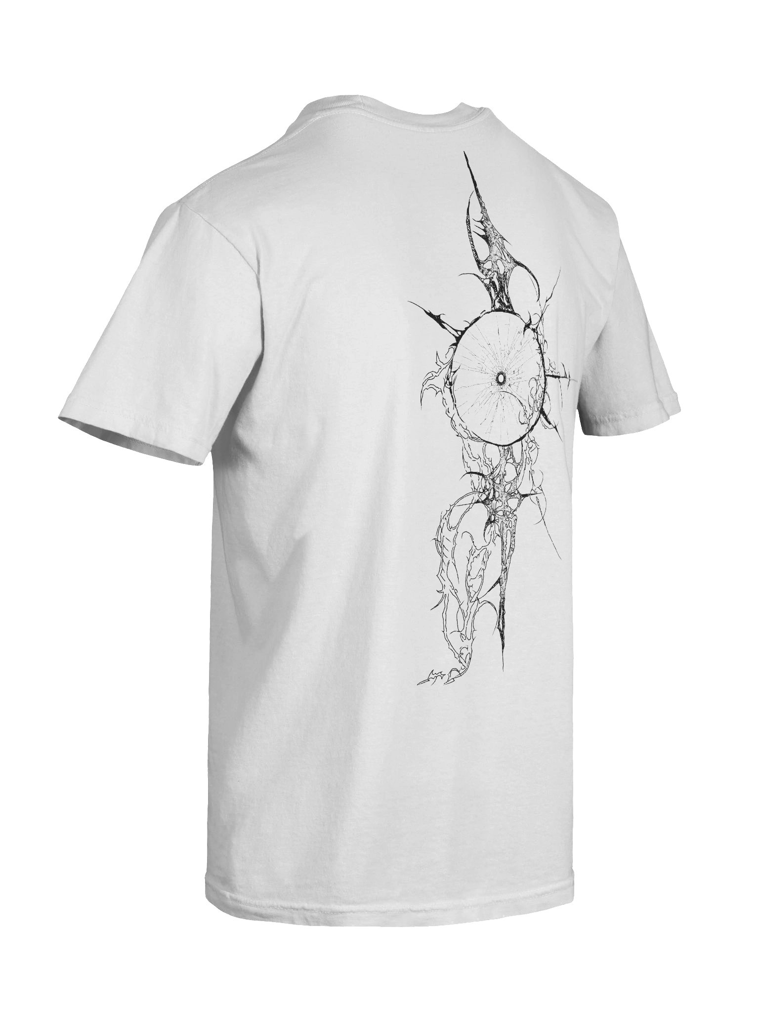 dark sigil white T product image (10)