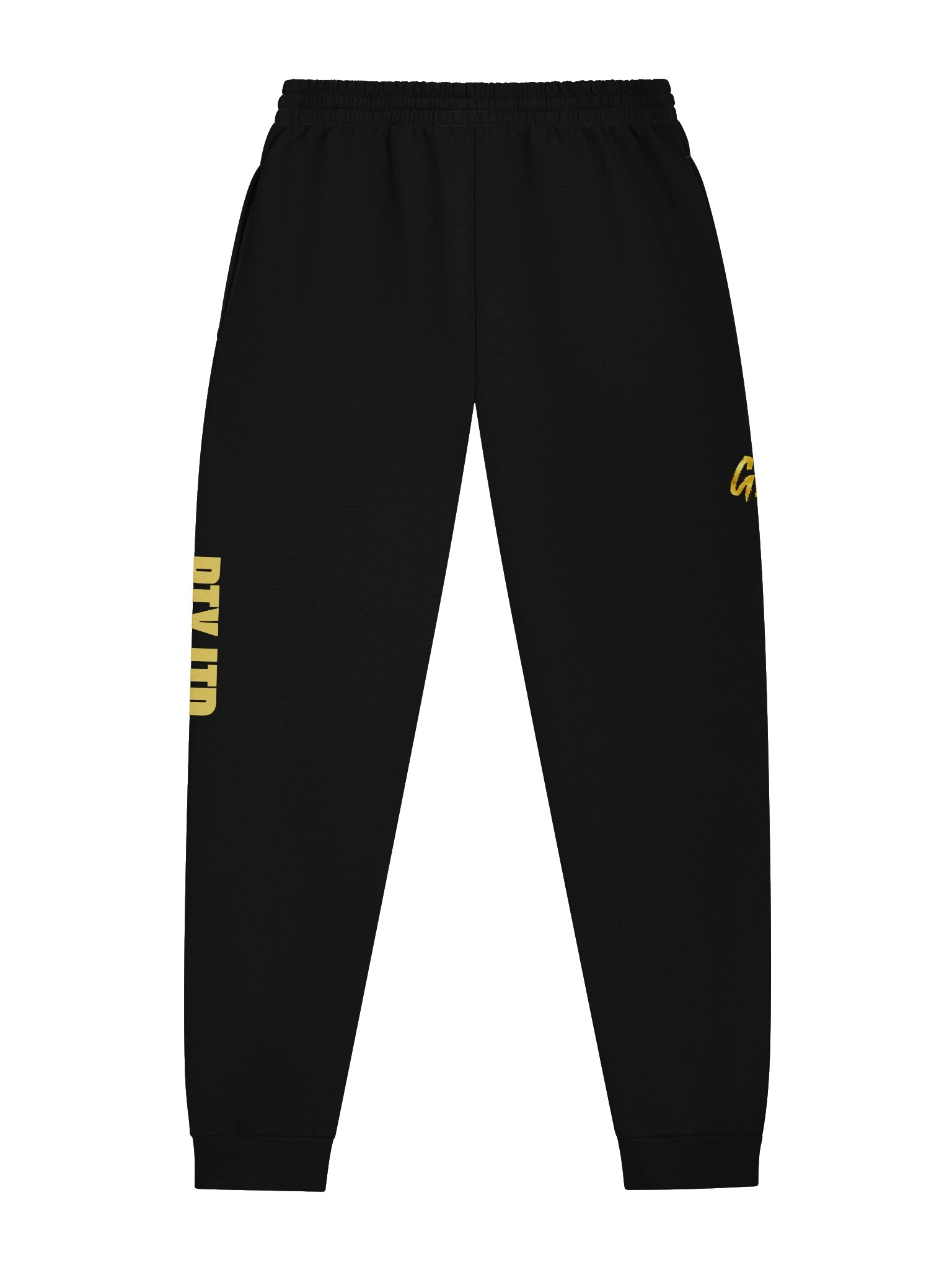 Bold Yellow Vertical Graphic Joggers product image (2)