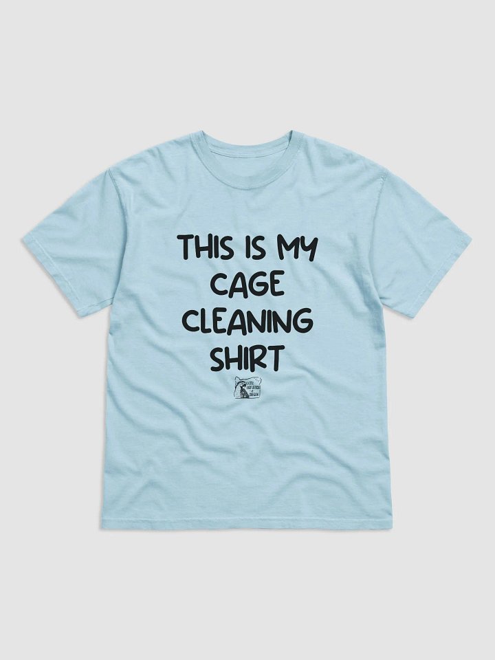 Cage Cleaning TShirt product image (1)