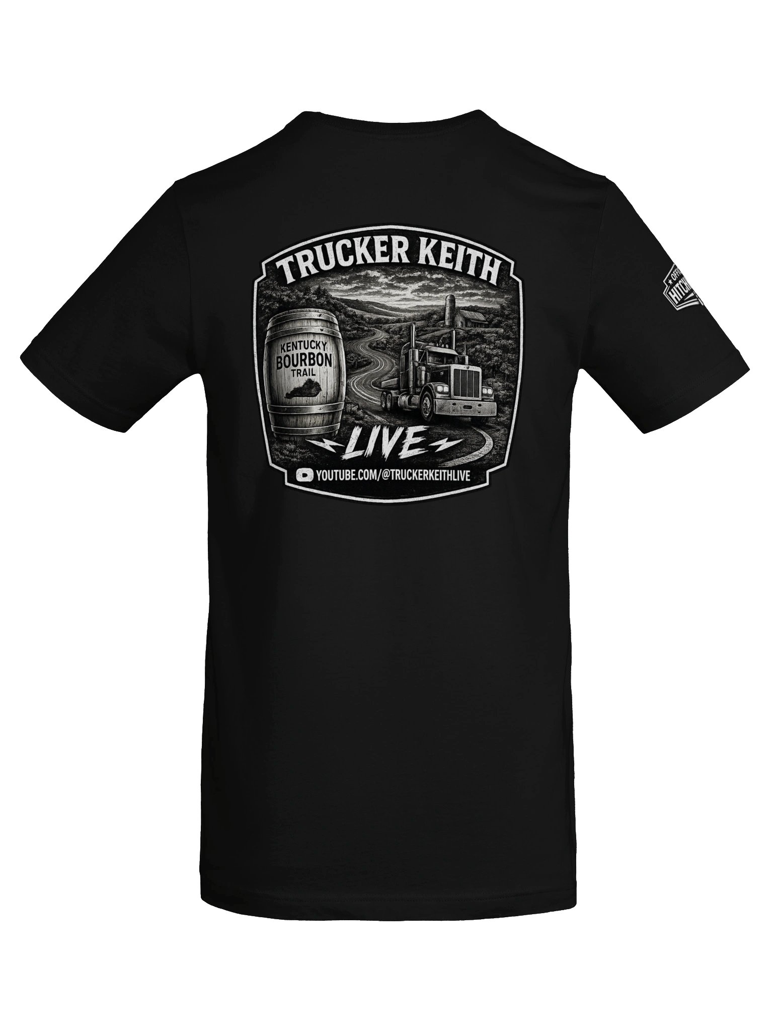 Trucker Keith Live White Badge Tee product image (59)