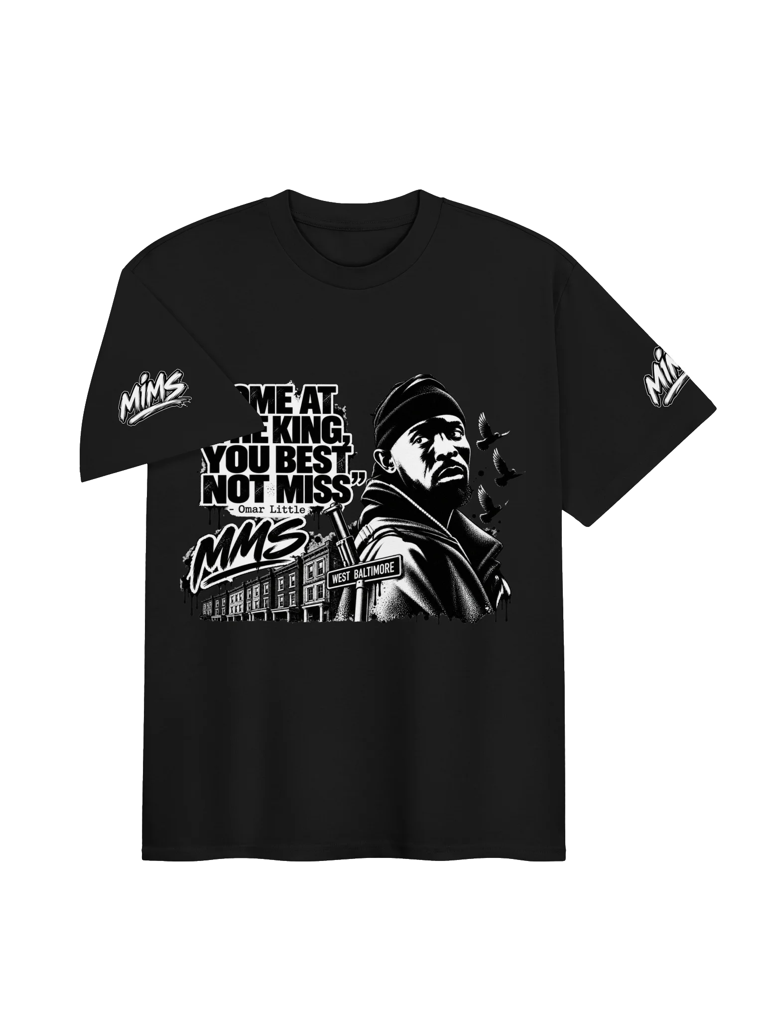 Omar Little Graphic Tee product image (9)