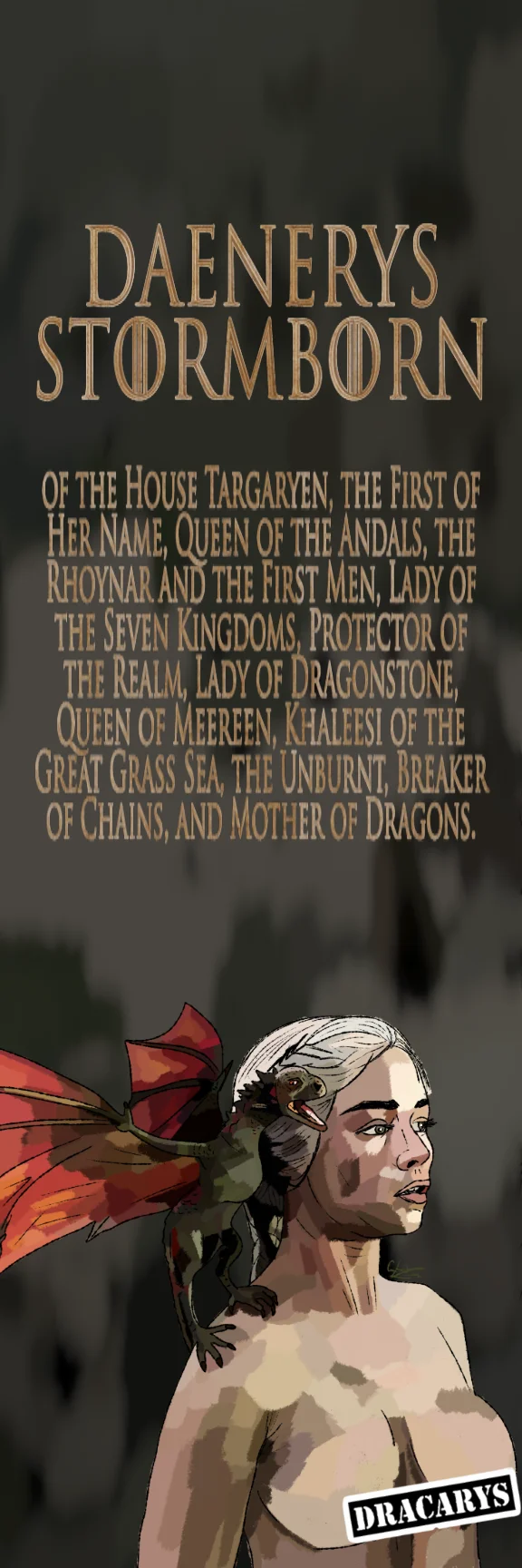 Khaleesi Bookmark product image (1)