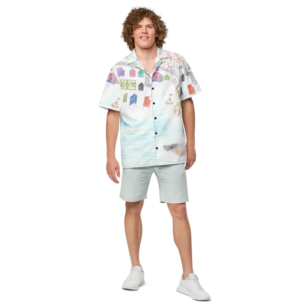 Haitian Coastal Village Shirt product image (4)