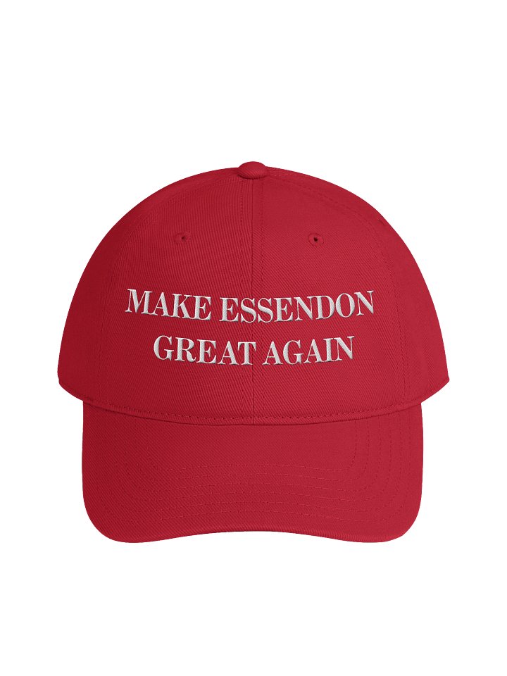 'Make Essendon Great Again' Low Rise Baseball Cap (Red/White) product image (1)