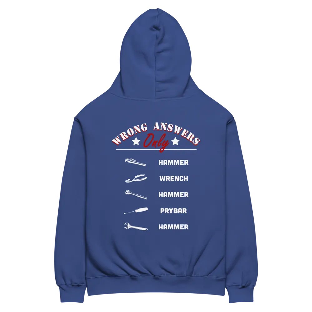Wrong Answers Only Hoodie product image (3)