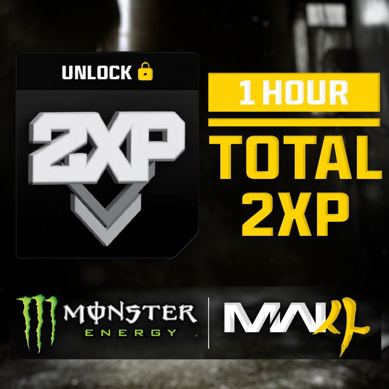 MW4 X Monster Energy - 1 Hour 2XP Code Bundle! product image (1)