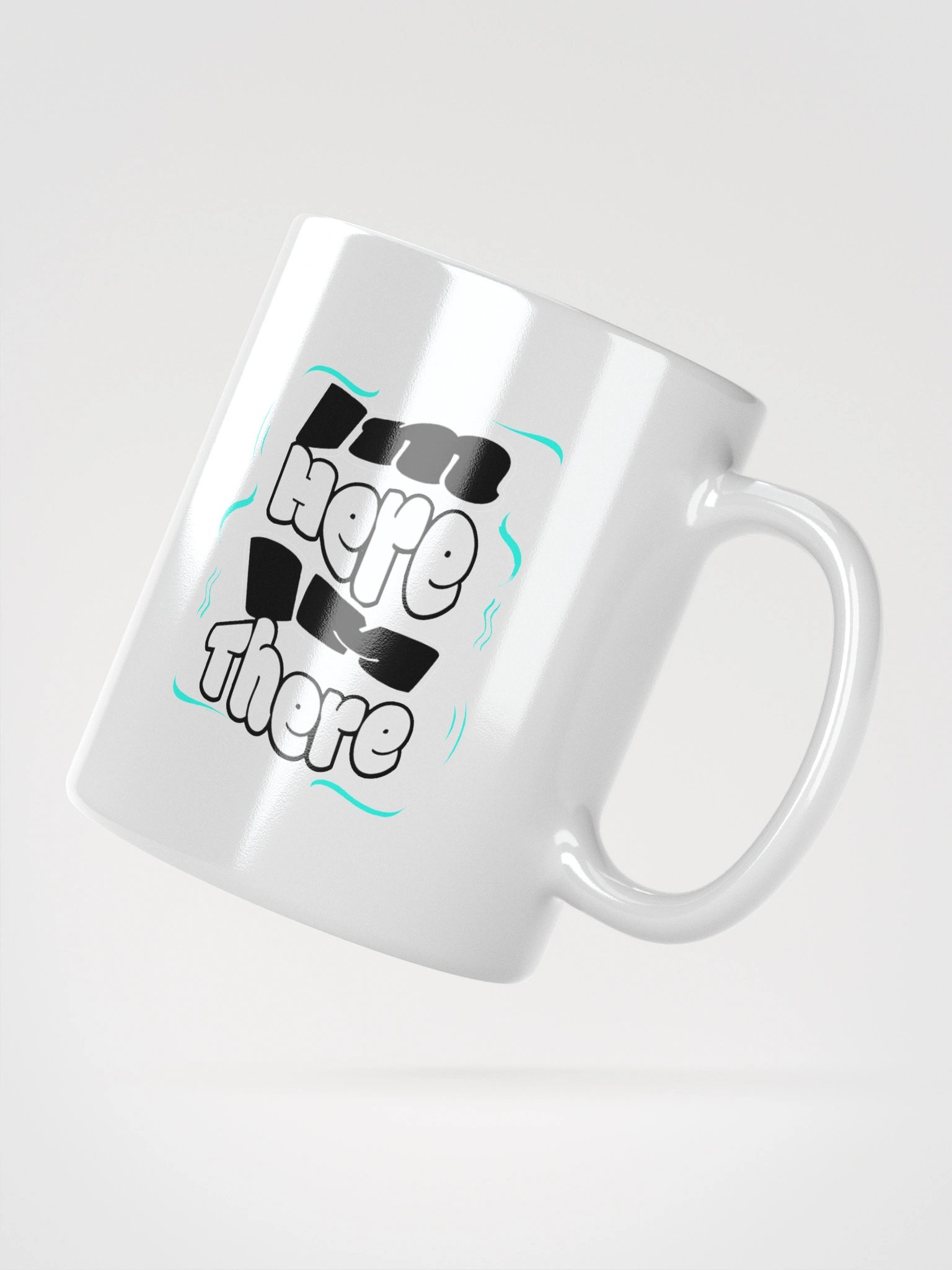 OK BYE/I'm here I'm there Stylized Mug product image (5)