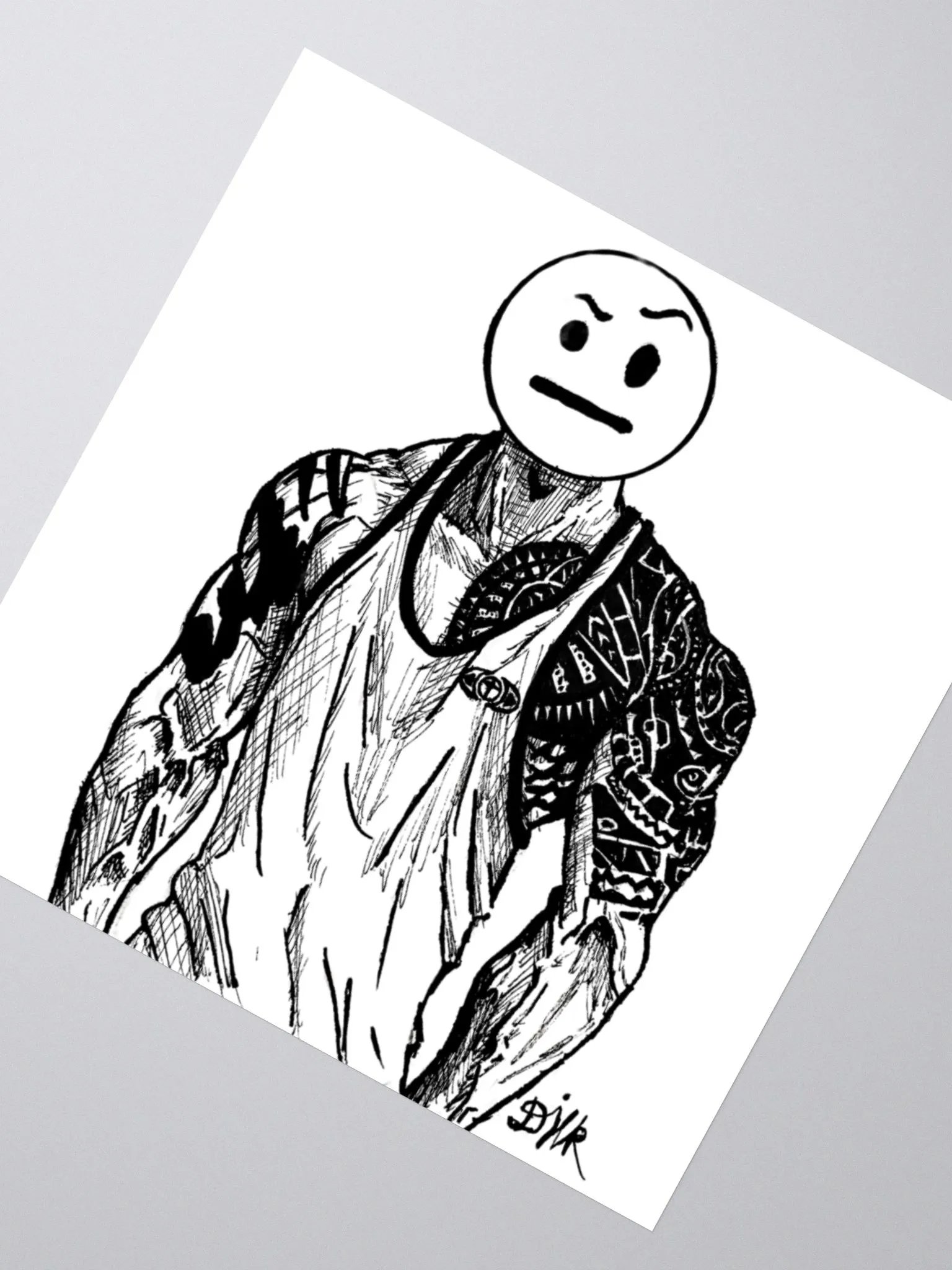 The Rock 🤨 Sticker product image (2)