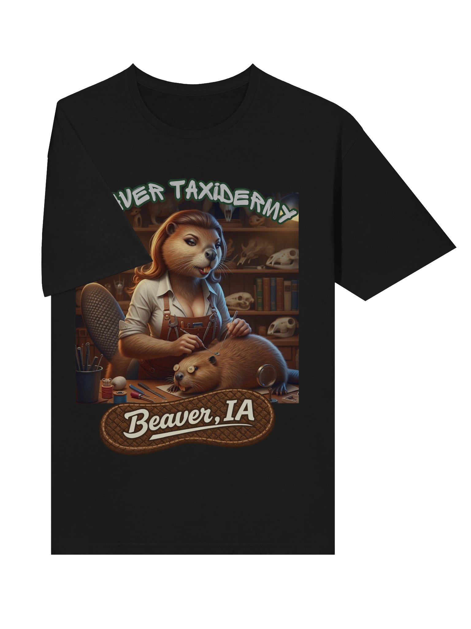 Beaver Taxidermy T-Shirt product image (37)