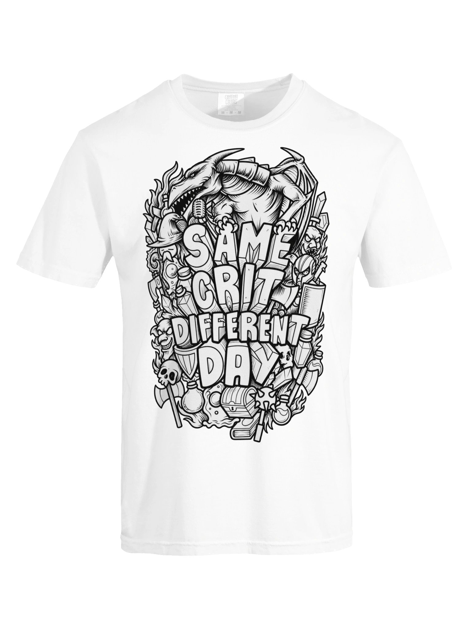 Same Crit Different Day – Art Tee product image (26)