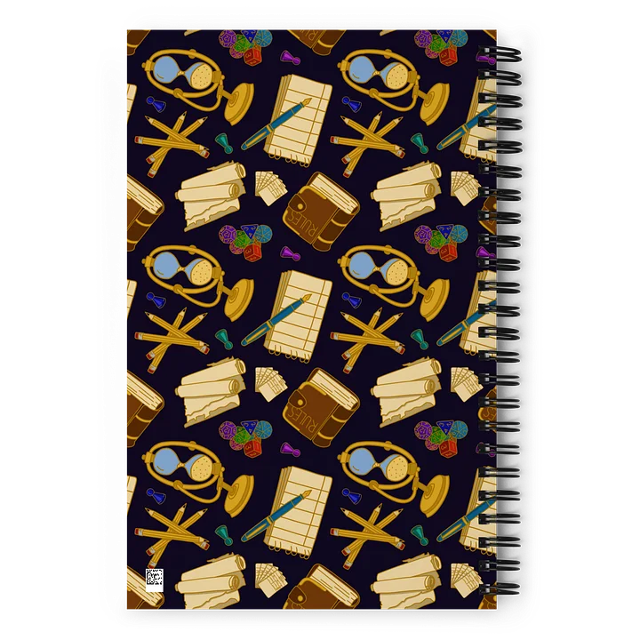 Dungeon Master Sprial Bound Notebook product image (2)
